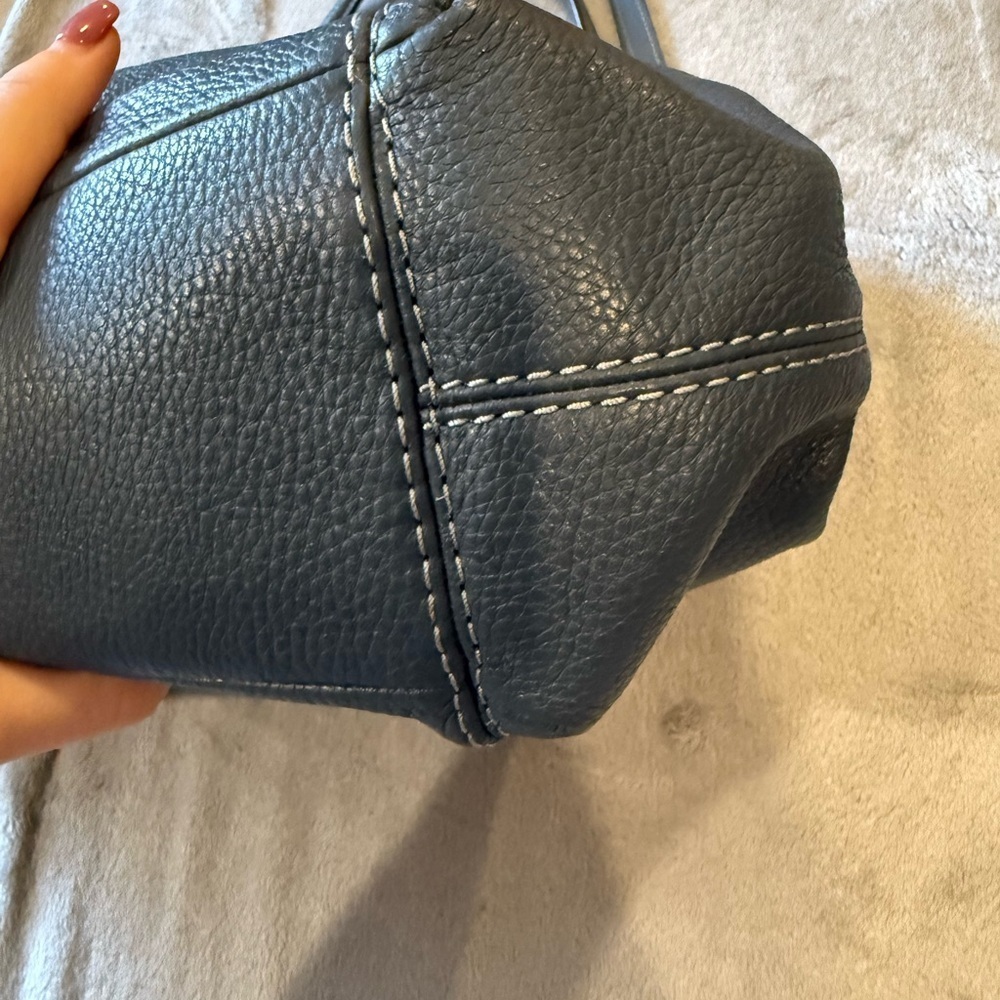 Coach Blue Leather Women's Bag - Picture 7 of 9